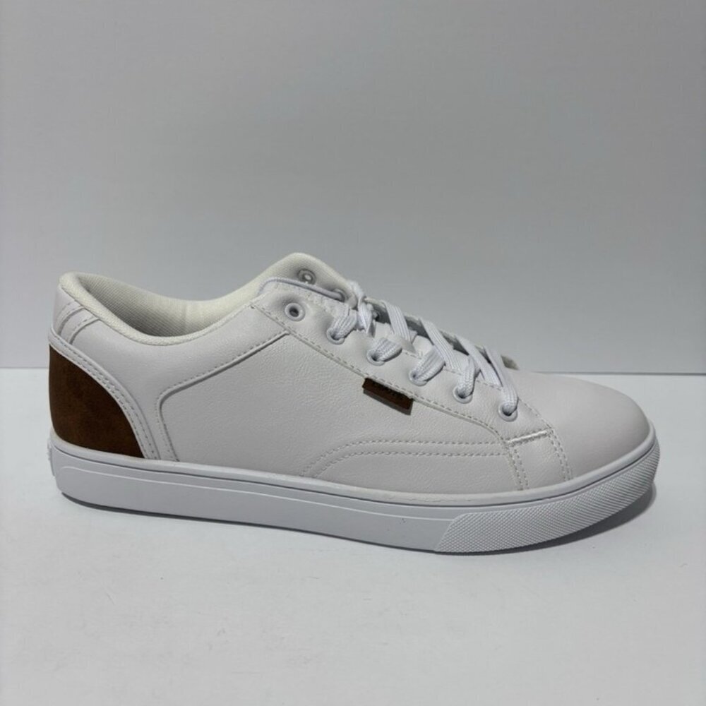 Levi’s Men’s Jeffrey White Casual Lace-Up Sneakers, Size 9.5 M